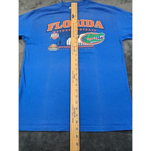 Nike Florida Gators Football BCS Championship 2007 Arizona Blue Shirt Size Med - Picture 7 of 8